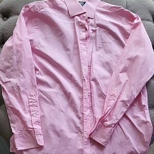 Ralph Lauren Men's Light Pink Dress Shirt